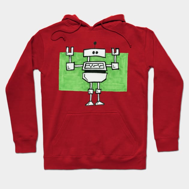 Robot Hoodie by CuteBotss